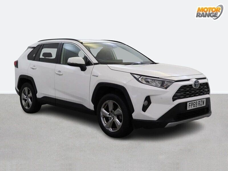 White Used 2019 Toyota RAV4 Hybrid Design SUV | £21,295 (Fair price) - Image 1/4