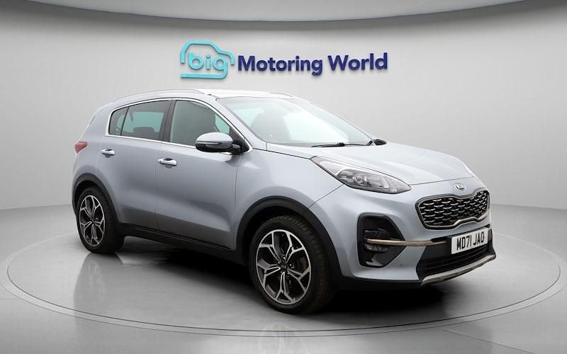 Used Kia Sportage GT-Line 136 HP (100 kW) 2021 Silver SUV