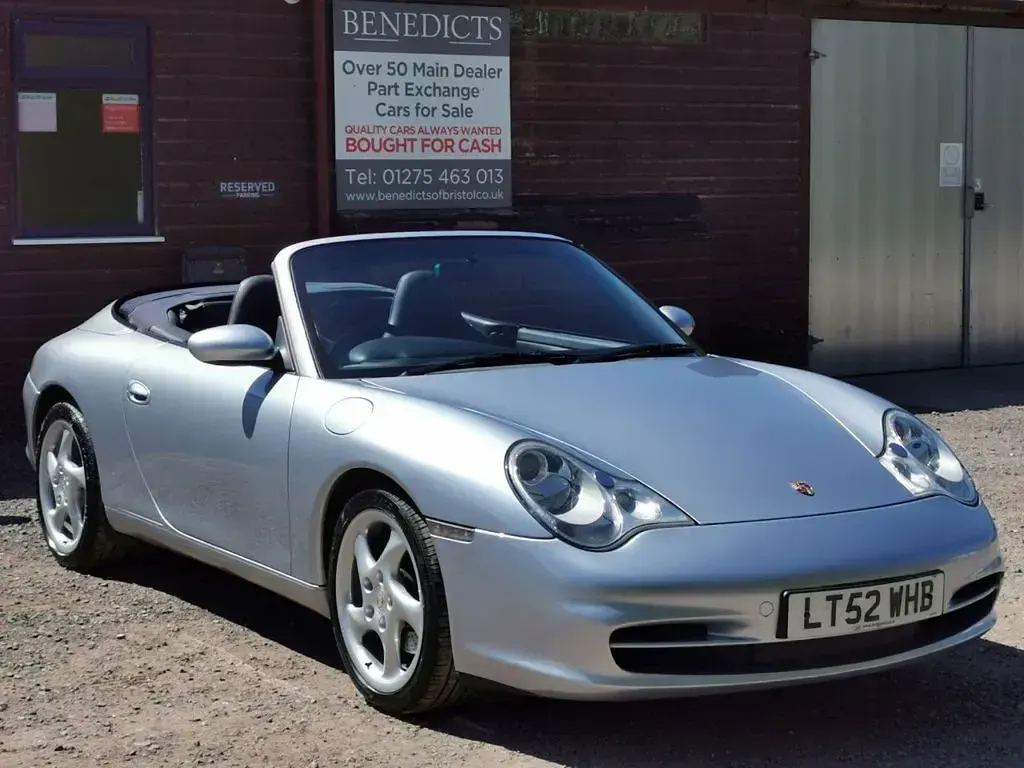 Used Porsche 911 Carrera Cabriolet 2002 Silver Cabriolet