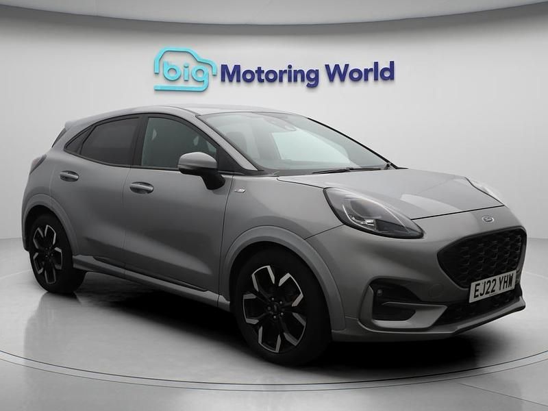 Silver Used 2022 Ford Puma Gen-E ST-Line X SUV | £14,300 (Good price) - Image 1/4