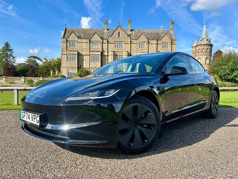 Black Used 2025 Tesla Model 3 RWD Sedan | £33,500 - Image 1/3
