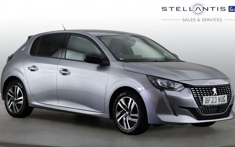 Used Peugeot 208 Allure+ 102 HP (75 kW) 2023 Grey Hatchback
