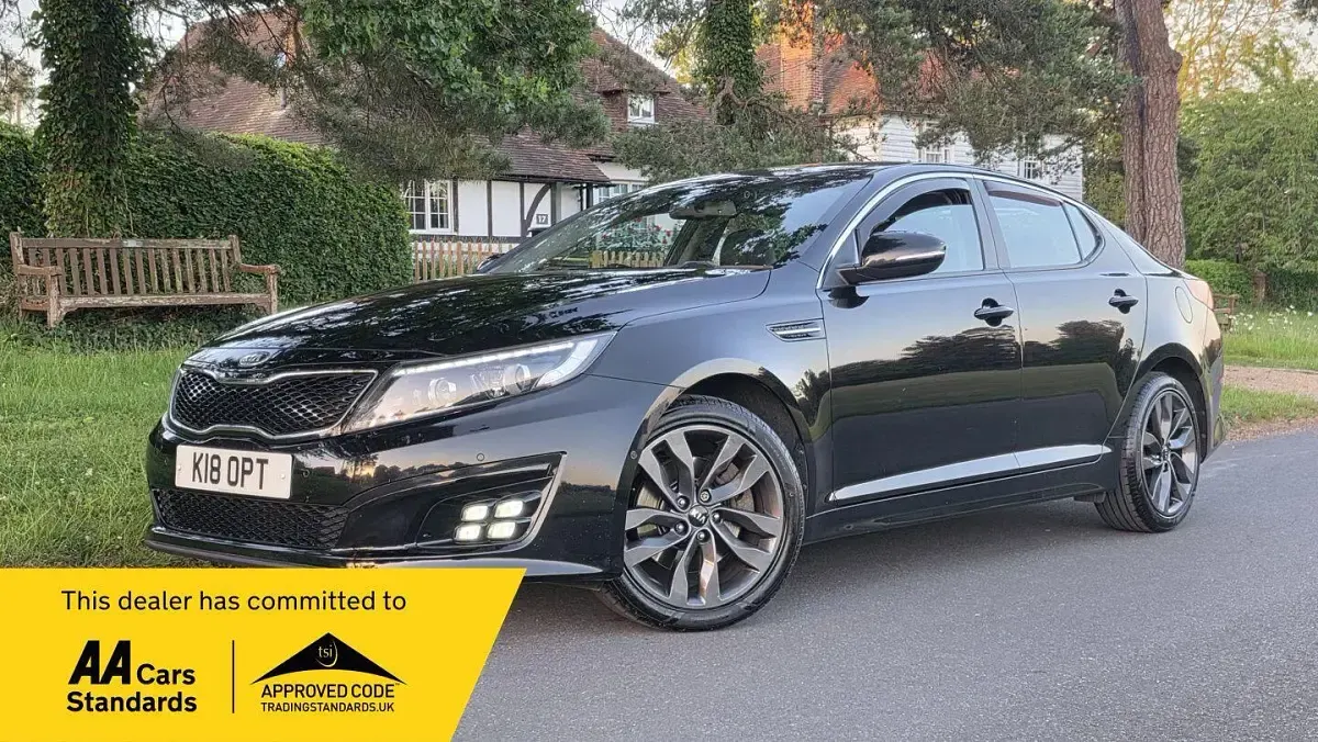 Used Kia Optima 136 HP (100 kW) 2014 Black Sedan