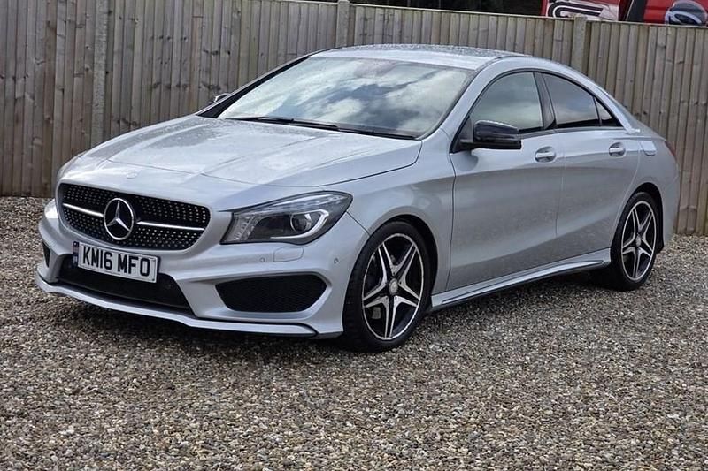 Used Mercedes CLA220 AMG 177 HP (130 kW) 2016 Silver Sedan