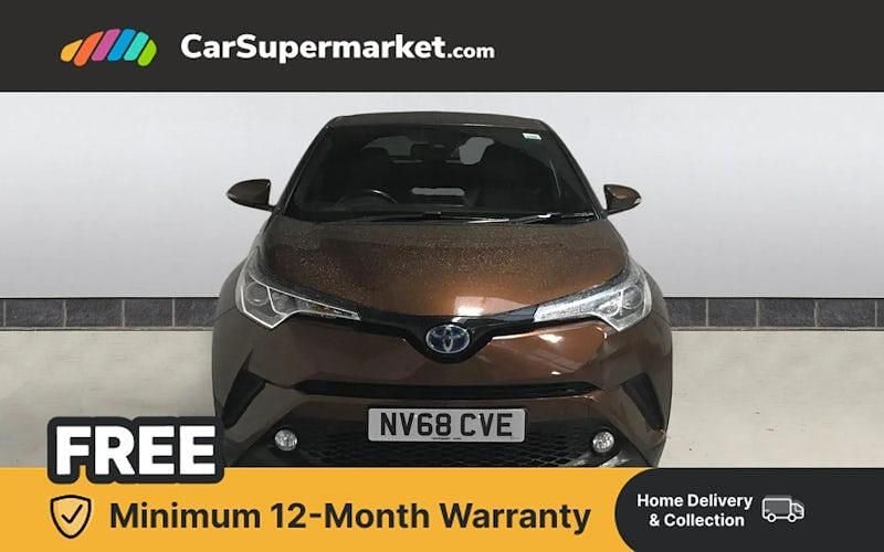 Used Toyota C-HR 122 HP (89 kW) 2018 Brown SUV