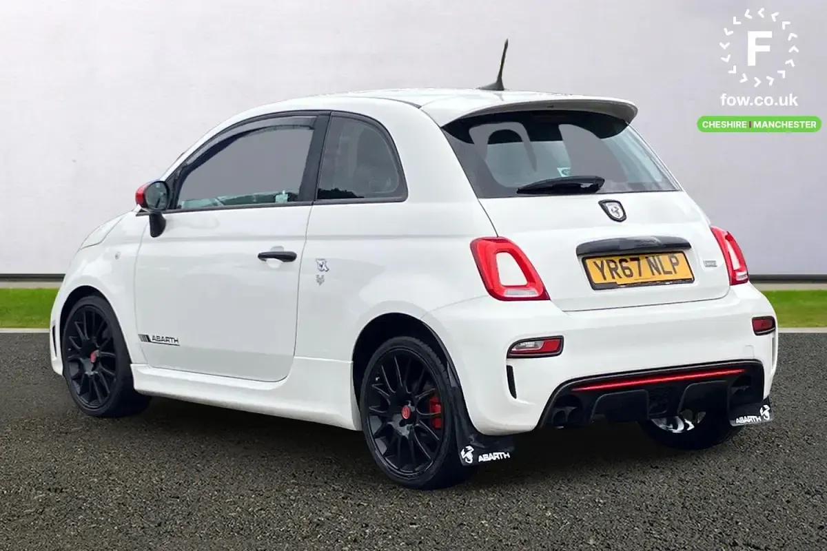 Used Abarth 595 2017 White Hatchback