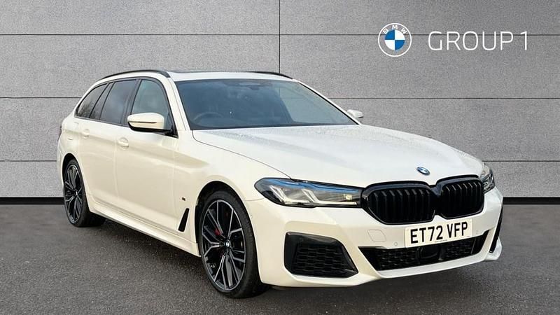 Used BMW 540 M Sport 333 HP (244 kW) 2023 White Estate