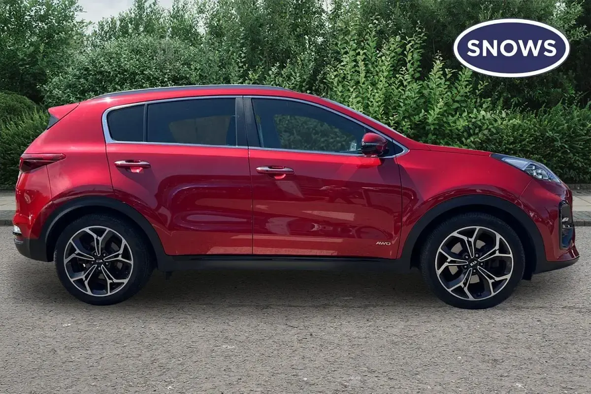 Used Kia Sportage GT-Line S 134 HP (98 kW) 2021 Red SUV