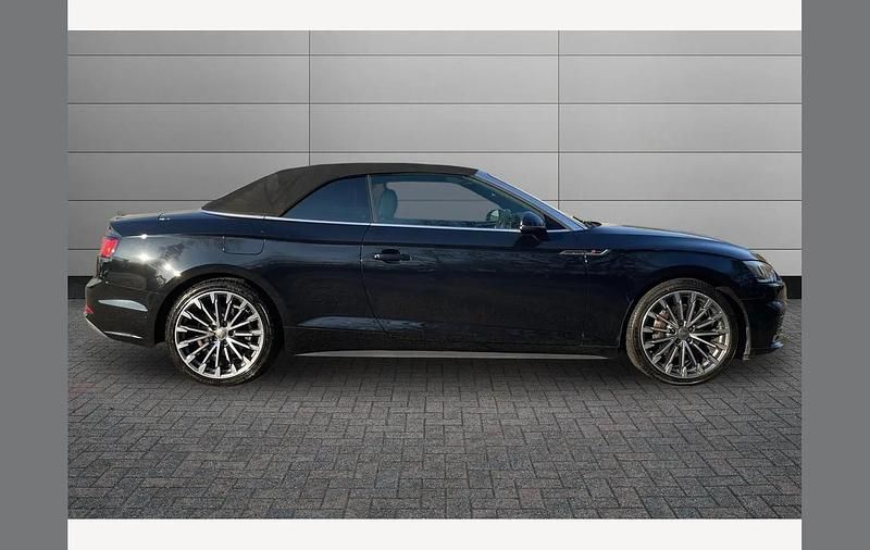 Used Audi A5 Cabriolet S-Line 218 HP (160 kW) 2017 Black Cabriolet