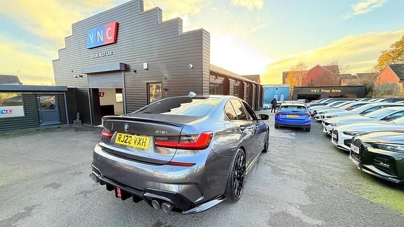 Grey Used 2022 BMW 318 M Sport Sedan | £23,991 (Good price) - Image 1/2