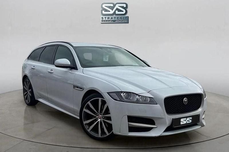 White Used 2018 Jaguar XF Sportbrake R-Sport Estate | £12,990 (Fair price) - Image 1/1