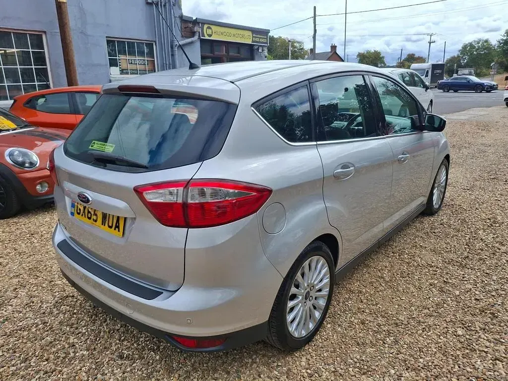 Used Ford C-MAX Titanium 115 HP (84 kW) 2015 Silver MPV