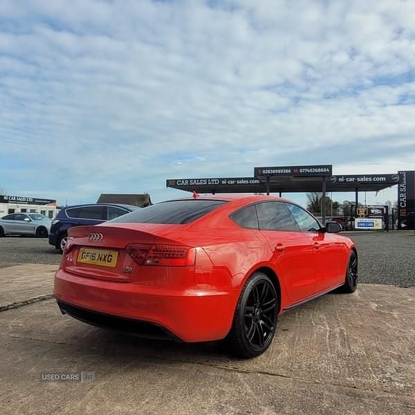 Used Audi A5 Black Edition 2016 Red Coupe