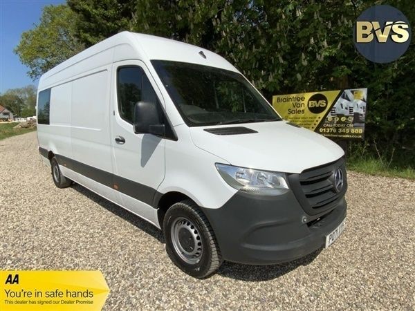White Used 2021 Mercedes Sprinter Progressive Van | £25,140 (Fair price) - Image 1/1