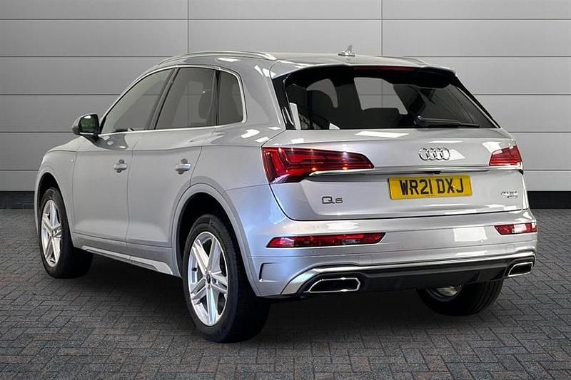Used Audi Q5 S-Line 204 HP (150 kW) 2021 Silver SUV
