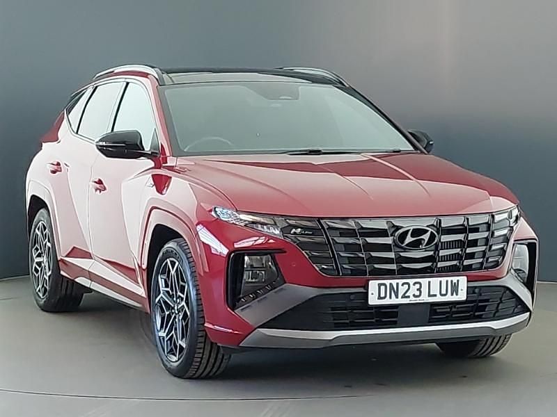 Red Used 2023 Hyundai Tucson N Line SUV | £26,998 (A bit pricey) - Image 1/4