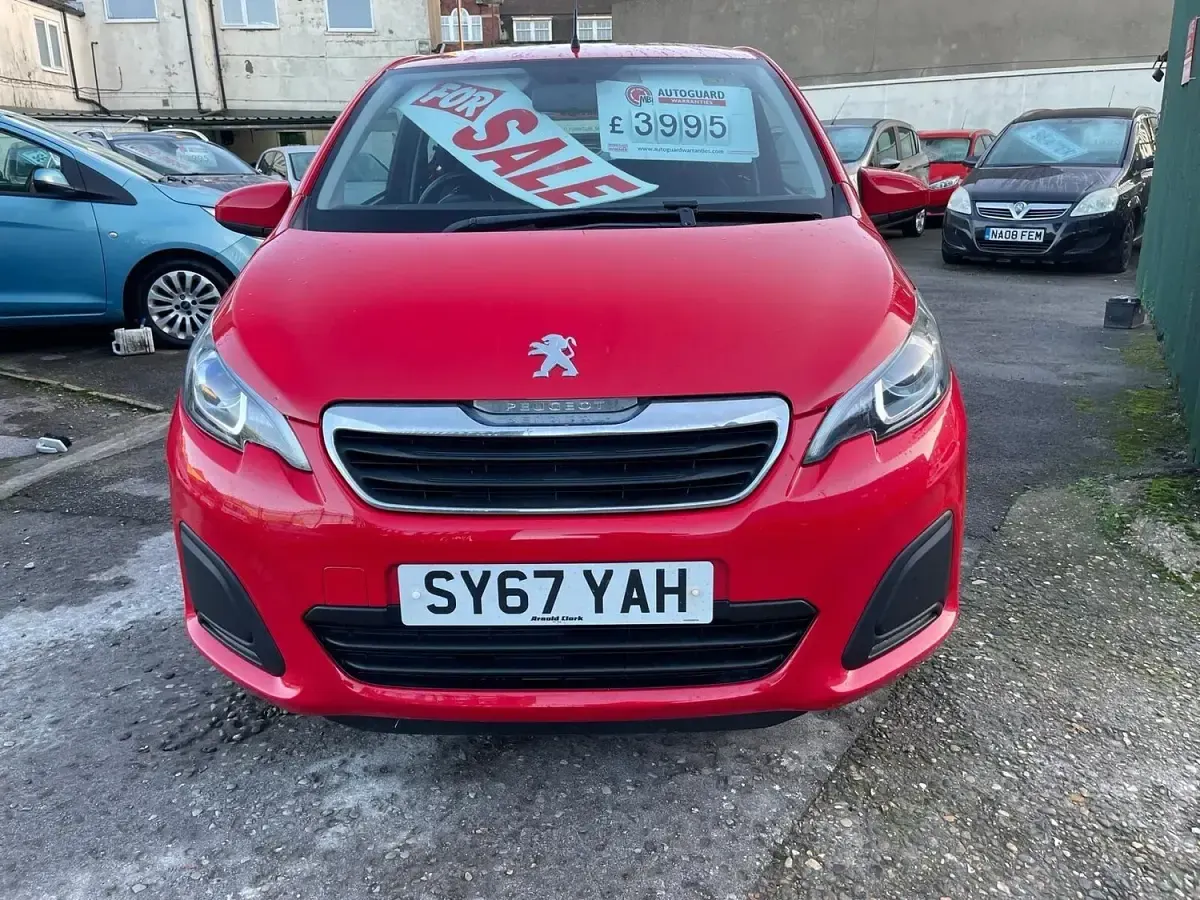 Used Peugeot 108 Active 2018 Red Hatchback