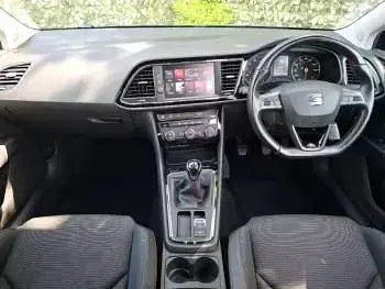 Used Seat Leon FR 130 HP (95 kW) 2018 Black Hatchback