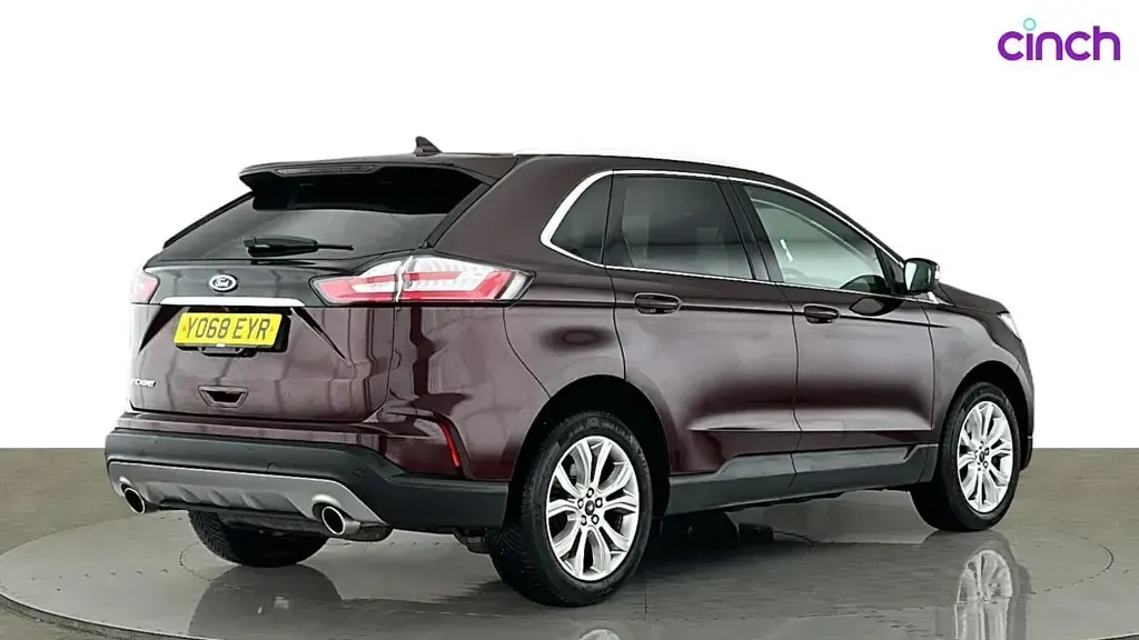 Used Ford Edge Titanium 150 HP (110 kW) 2019 Maroon SUV