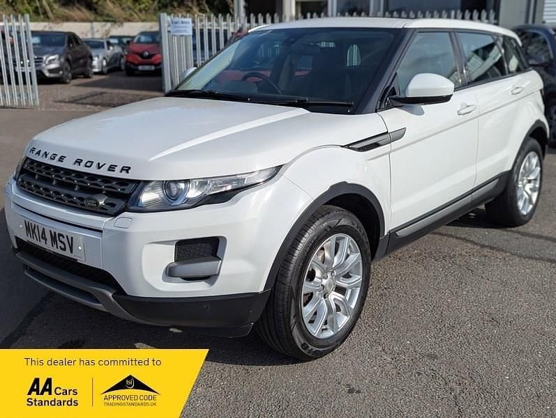 White Used 2014 Land Rover Range Rover evoque Pure SUV | £7,849 (Good price) - Image 1/4