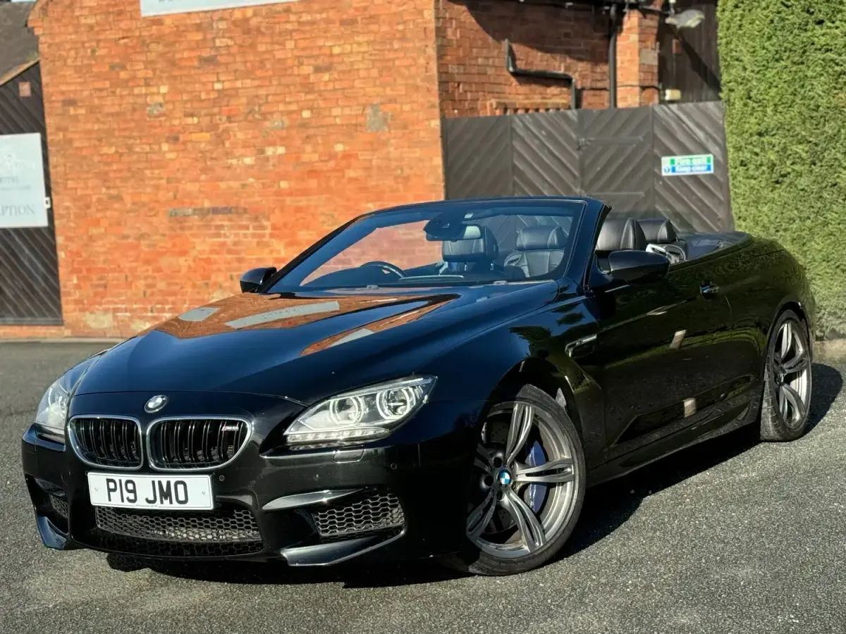 Used BMW M6 Cabriolet Comfort Edition 2012 Black Cabriolet