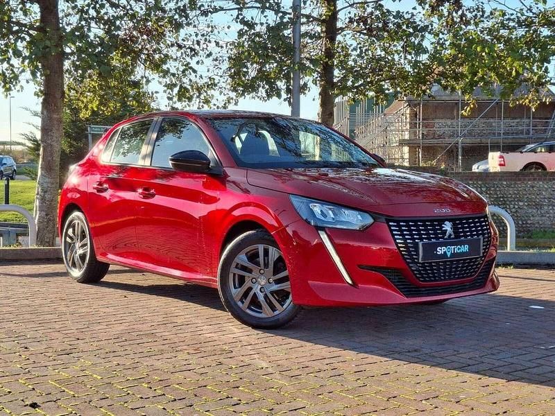 Red Used 2022 Peugeot 208 Active Premium Hatchback | £14,495 (Fair price) - Image 1/4