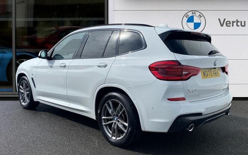 Used BMW X3 M Sport 190 HP (139 kW) 2021 White SUV