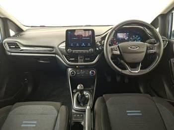 Used Ford Fiesta Active 125 HP (91 kW) 2023 Blue Hatchback