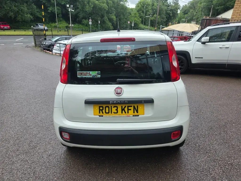 Used Fiat Panda Pop 69 HP (50 kW) 2013 White Hatchback