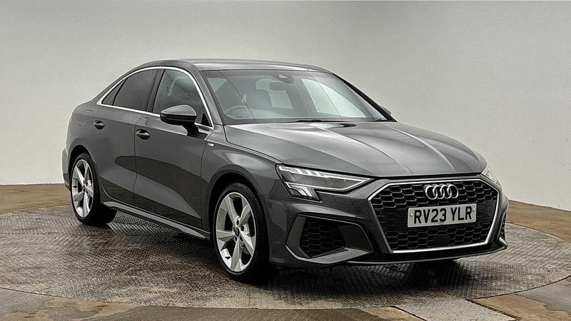 Used Audi A3 S-Line 110 HP (80 kW) 2023 Daytona grey Sedan
