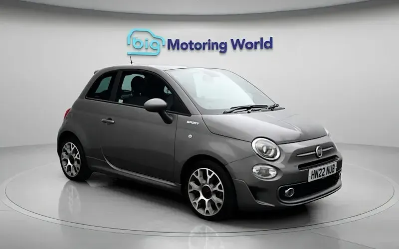 Used Fiat 500 Sport 70 HP (51 kW) 2021 Grey Hatchback