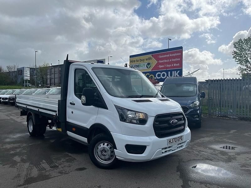 Used Ford Transit 130 HP (95 kW) 2020 White Cabriolet