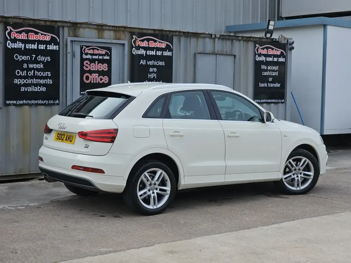 Używany Audi Q3 S-Line 2012 Biały SUV