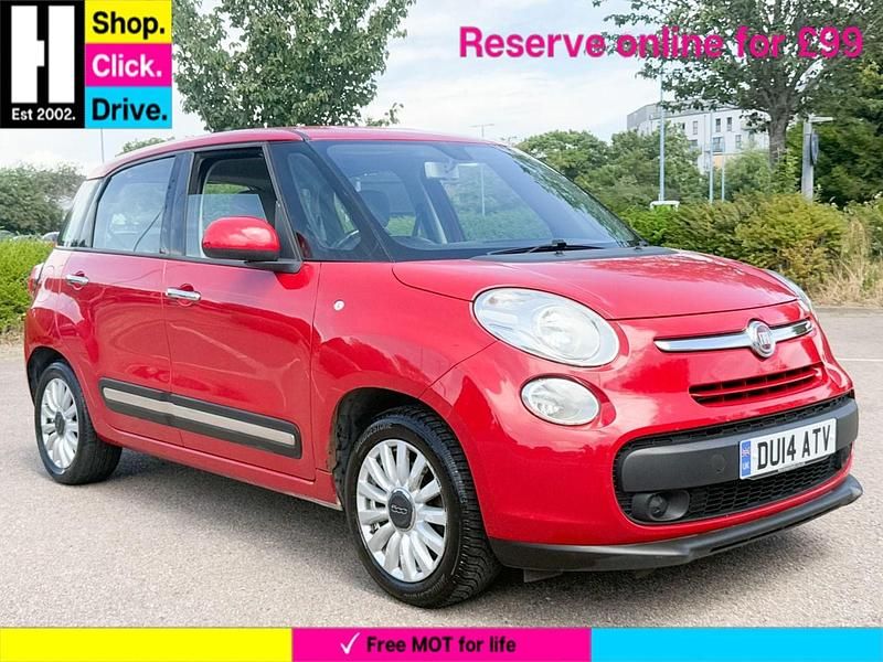 Red Used 2014 Fiat 500L Pop Star MPV | £2,320 (Super price) - Image 1/3