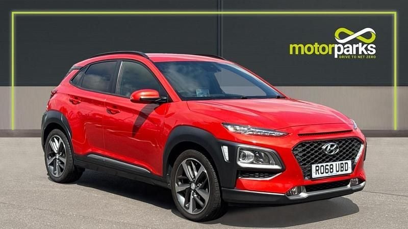 Orange Used 2018 Hyundai Kona Premium SE SUV | £9,850 (Fair price) - Image 1/4