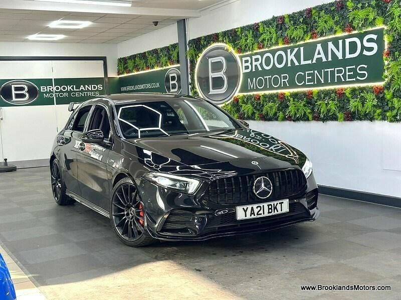 Black Used 2021 Mercedes A35 AMG Premium Plus | £26,485 (Fair price) - Image 1/3