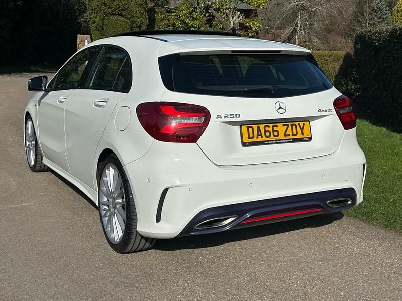 Used Mercedes A250 Premium 2016 White Hatchback