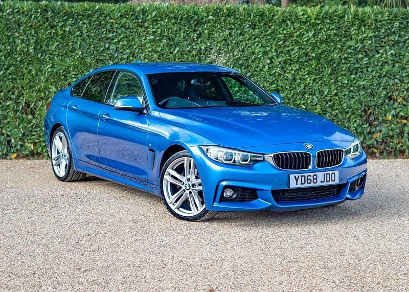 Blue Used 2018 BMW 420 Gran Coupé M Sport Coupe | £14,000 (Good price) - Image 1/4