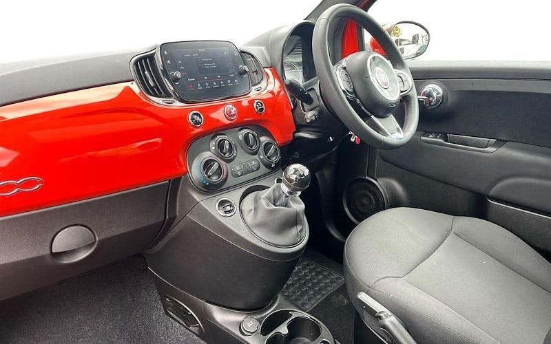 Used Fiat 500 69 HP (50 kW) 2023 Orange Hatchback