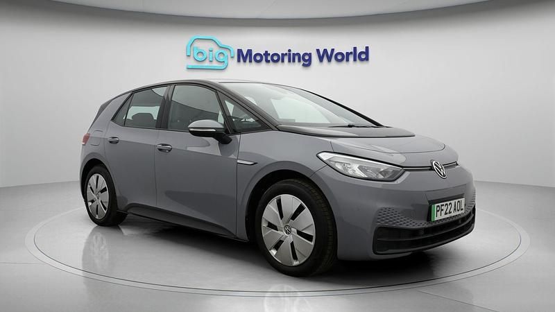 Used VW ID.3 Pure 110 kW (150 HP) 2021 Grey Hatchback