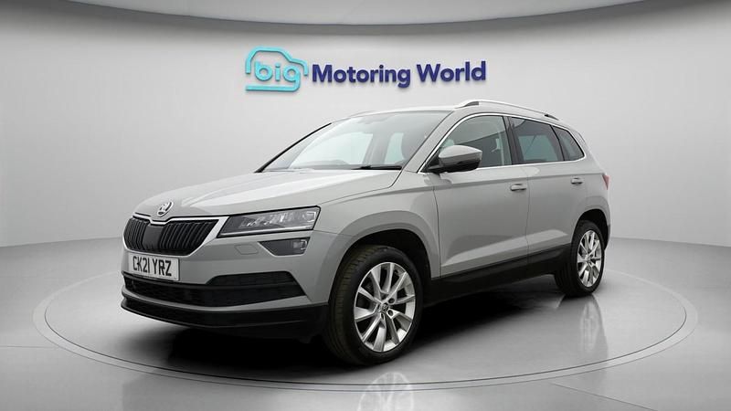Used Skoda Karoq SE L 109 HP (80 kW) 2021 Grey SUV