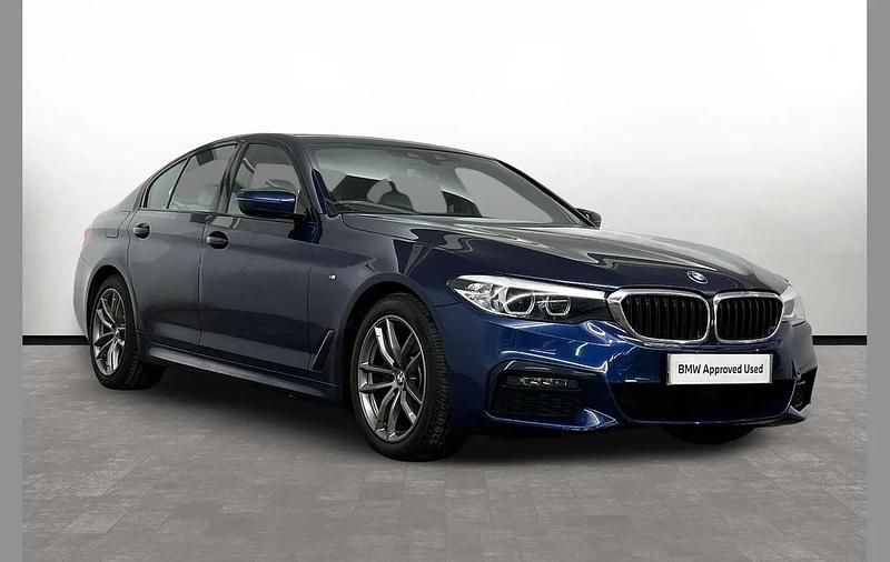 Used BMW 520 M Sport 187 HP (137 kW) 2020 Blue Sedan