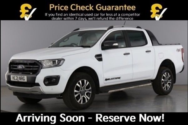 White Used 2021 Ford Ranger Wildtrack Pickup | £21,995 (Fair price) - Image 1/1