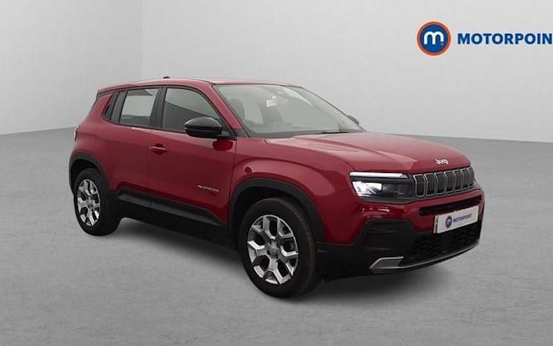 Used Jeep Avenger Altitude 101 HP (74 kW) 2024 Red SUV