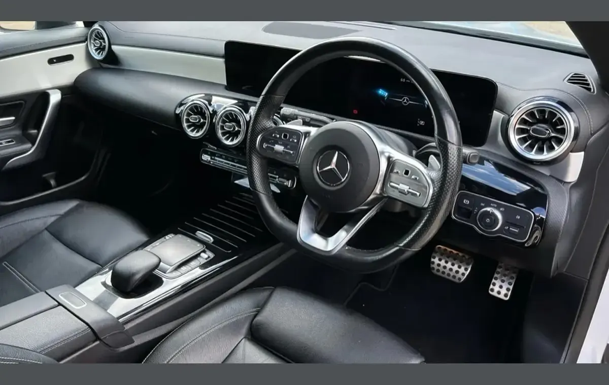 Used Mercedes CLA250e AMG Line Premium 214 HP (157 kW) 2022 White Sedan
