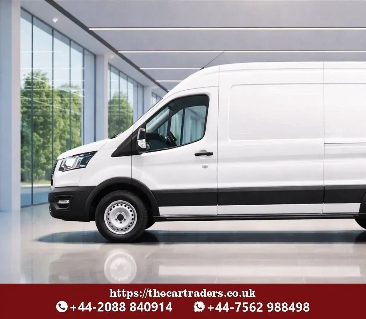 Usado Ford Transit S 2020 Branco Van