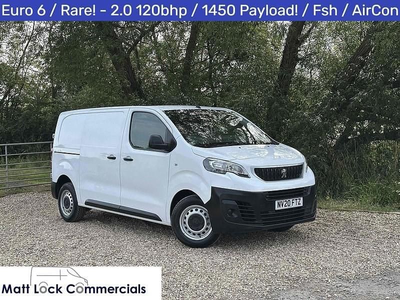 White Used 2020 Peugeot Expert Van | £7,995 (Good price) - Image 1/4