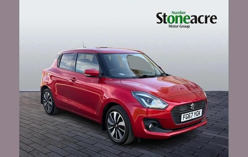 Used Suzuki Swift SZ5 109 HP (80 kW) 2018 Red Hatchback