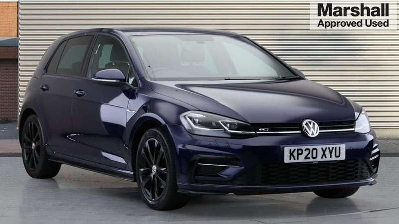 Blue Used 2020 VW Golf VIII R-line Edition Hatchback | £18,590 (Fair price) - Image 1/4
