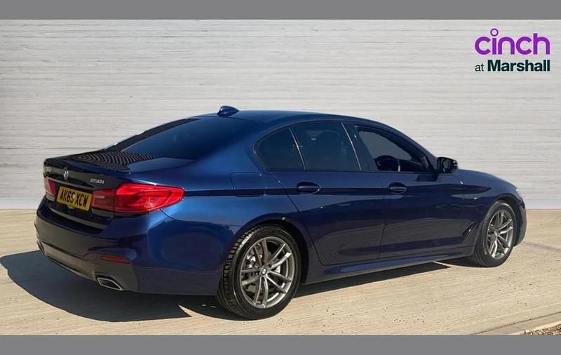 Used BMW 520 M Sport 184 HP (135 kW) 2019 Blue Sedan